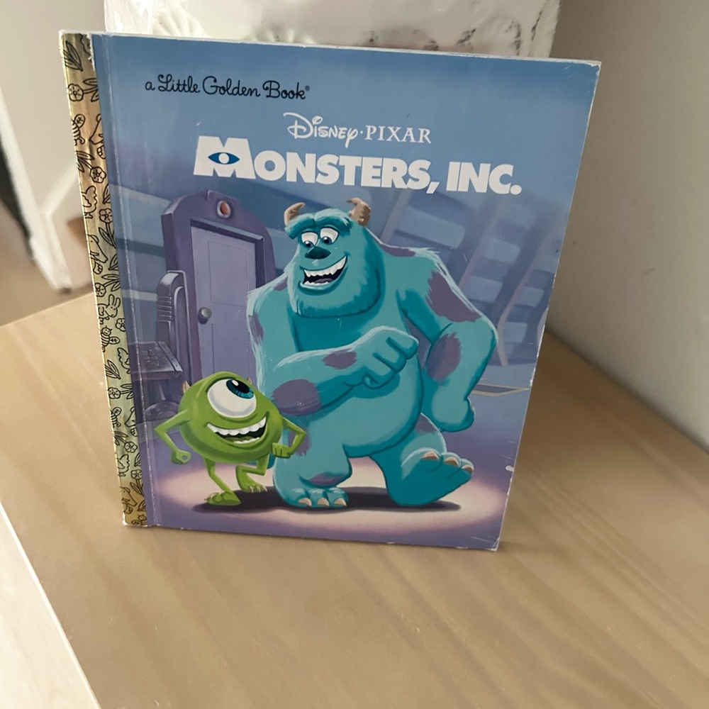 Disney Pixar Monsters, Inc. Little Golden Book